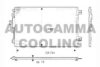 AUTOGAMMA 104451 Condenser, air conditioning